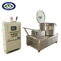 Centrifugeuse à panier fermé pour l'extraction d'éthanol EEC, centrifugeuse industrielle antidéflagrante pour la séparation solide-liquide des plantes
