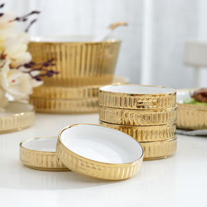 Bols et cuillères de luxe de Style nordique, vente en gros, nouveau produit, avec assiette dorée, <span class=keywords><strong>2022</strong></span> - Product Image 5