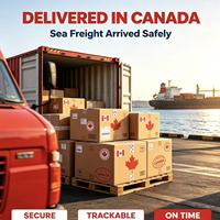 Agent maritime, transport maritime, service logistique vers le Canada, LCL, FCL, porte à porte, avec livraison au dernier kilomètre par coursier, DDP, DDU