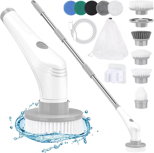 Logo personnalisé Cuisine Brosse <span class=keywords><strong>De</strong></span> Nettoyage Maison Salle <span class=keywords><strong>De</strong></span> Bains Outil <span class=keywords><strong>De</strong></span> Nettoyage Extension Poignée Brosse Électrique <span class=keywords><strong>pour</strong></span> Salle <span class=keywords><strong>De</strong></span> Bains nettoie - Product Image 6