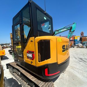 Excavadora Hidráulica Usada de 6 Toneladas, Miniexcavadora de Segunda Mano, Maquinaria de Construcción Hidráulica Japonesa con Pocas Horas de Uso en Venta - Product Image 2