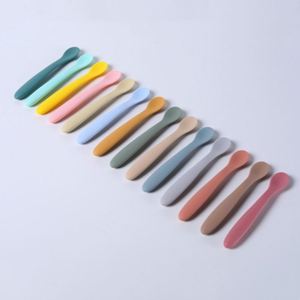 Cuchara de Silicona para Bebé, Cuerpo Recto Pequeño, Flujo Lento, Libre de PVC, Resistente a Altas Temperaturas, 0-12 MESES - Product Image 2