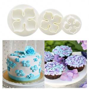 Ensemble de emporte-gâteaux en plastique, 6 pièces, coupeur de fleurs, pâtisserie, Fondant, biscuits - Product Image 4