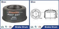 Prix d'usine, pièces de semi-remorque de camion haute performance, OE 7160106 4540492 4605213 4605214 pour tambours de frein IVECO