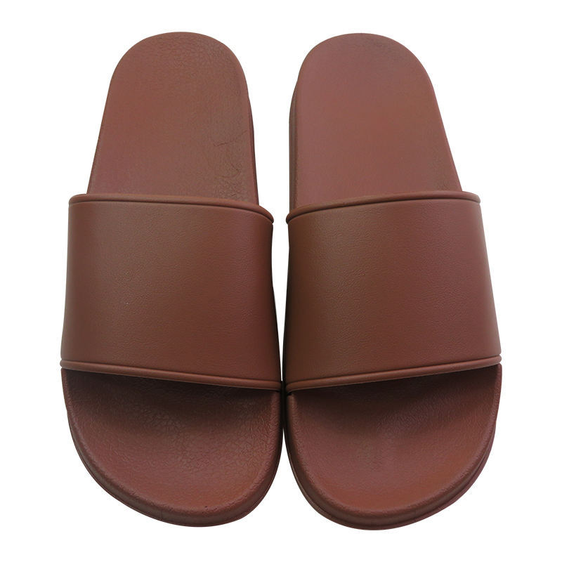 Custom Logo Summer Home Bathroom Slides Men Women PVC Plastic flip-flops Slippers Manufacturer