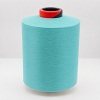 Durable High Tenacity Nylon Solid Color Yarn, Pre Dyed Colored Spun Yarn, Fade Resistant Polyamide Yarn for Hosiery
