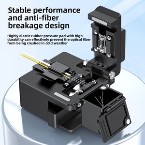 Cisaille à <span class=keywords><strong>fibre</strong></span> <span class=keywords><strong>optique</strong></span> de haute précision Saixian A8 pour câbles optiques universels à connexion à froid et à fusion à chaud, coupe-câbles automatique - Product Image 2