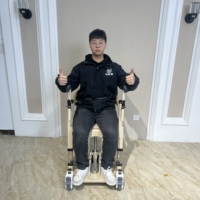 YH YWJ04 Machine de levage et de déplacement hydraulique multifonctionnelle spécialisée pour personnes handicapées, trois niveaux réglables