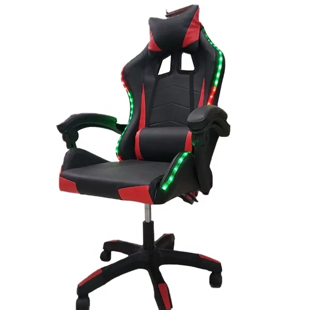 2026 Cheap High Quality Racing Chair Optional Led Rgb PU Leather Gaming Chair for Gamer