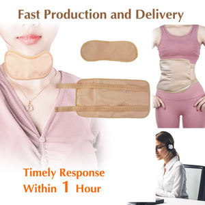 Pacchetto di olio di ricino personalizzato avvolgere la vita e il collo intorno allo stomaco olio essenziale per la cura dei pacchetti di olio di ricino in cotone di bambù riutilizzabili - Product Image 5