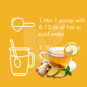 カスタマイズハーブ免疫サポートドリンクインスタントウコンレモンジューシージンジャージューシーショットティーパウダー - Product Image 6