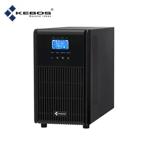 Kebos GH11 PRO TX 6K(L) LCD Display 6kva 6kw Single Phase Zero Conversion Time Data Center Online Tower Ups With DSP Technology