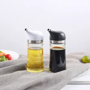 厨房烹饪橄榄油分配器瓶厨房酱醋油分配器，带150毫升玻璃瓶