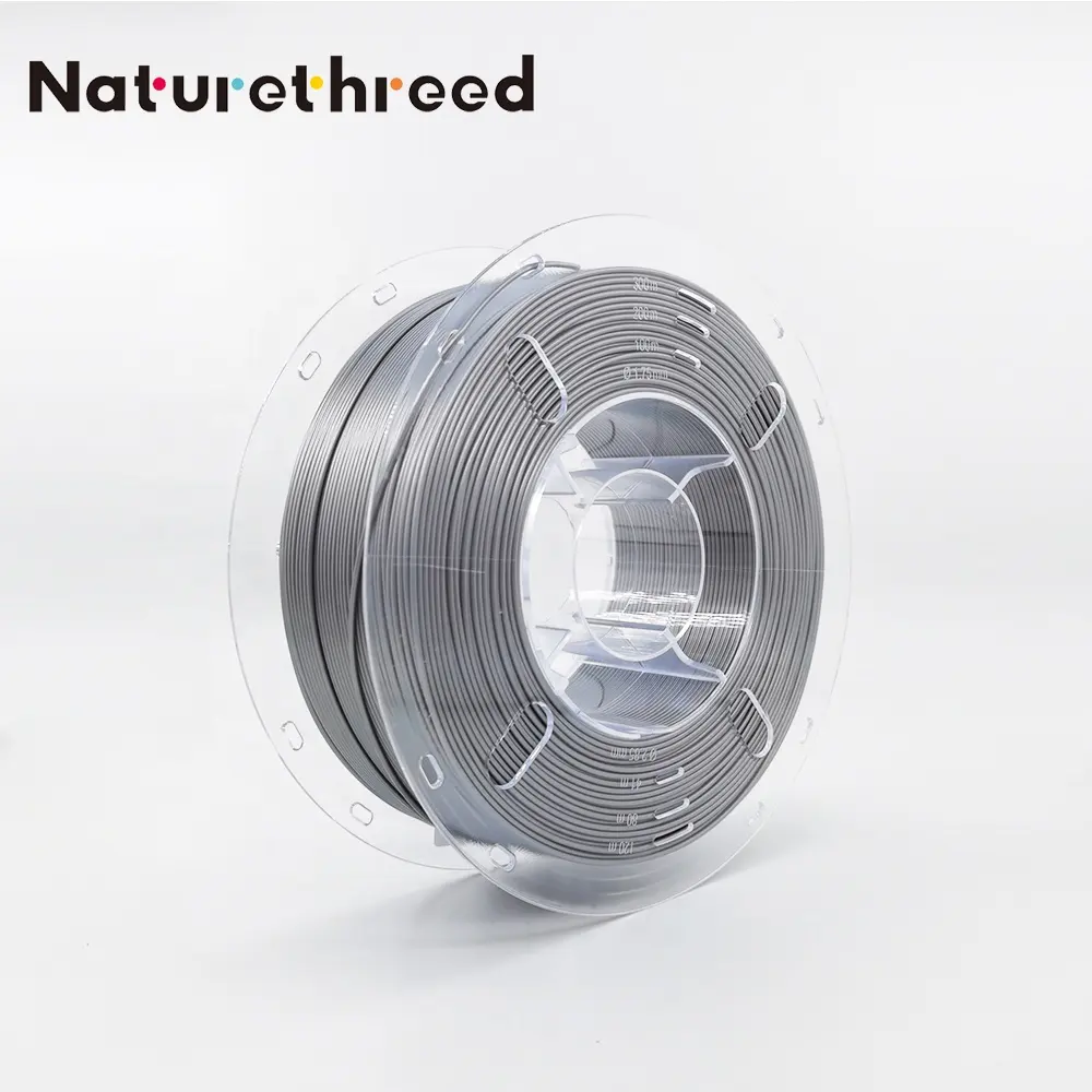 Нити для 3D принтера Nature3d 2023 без запутывания Pla + pro 1,75 мм 2,85 мм, прямая цена, серебристые