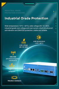 LH13-WIPC IPC nhà sản xuất Intel j6412 Quad-core Win10/11 DDR4 32GB 8usb 6com 4LAN nhúng máy tính không quạt công nghiệp Mini PC - Product Image 6