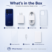 Dernière sortie des nouveaux modèles originaux Xiaomi 18 Pro Max 5G Smartphone Octa Core 100W Charge rapide Caméra LEICA XIAOMI 18pro max