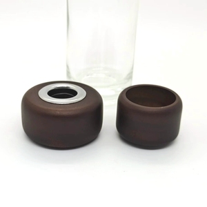 ฝาไม้กลมคุณภาพดีราคาประหยัดพร้อมแกนโลหะสำหรับขวดน้ำหอมแก้วหรูหรา - Product Image 5