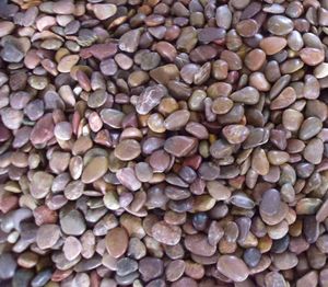 Xác thực tự nhiên trắng đá cuội sỏi bán Hot đánh bóng đỏ sông đá cho biệt thự trang trí đích thực đá tự nhiên - Product Image 1