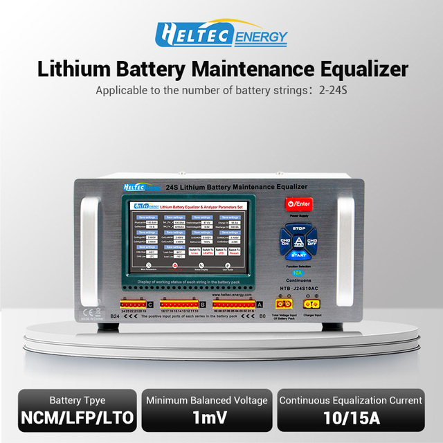 Battery Equalizer Pulse Discharge Continuous Discharge 10A 15A Auto Battery Pack Repair Balanced Reconditioning Machine