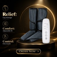 Système de récupération des jambes de compression Compression séquentielle professionnelle athlète Air Relax Massage thérapie botte de récupération des pieds et des jambes