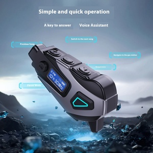 Maple Mát Jl Cho 5.4 Xe Máy Mũ Bảo Hiểm Tai Nghe IPX-8 Không Thấm Nước ENC Tiếng Ồn Hủy Bỏ <span class=keywords><strong>LED</strong></span> Điều Khiển Cảm Ứng Dài Thời Gian Chơi - Product Image 2