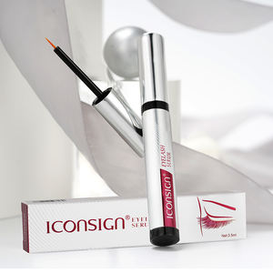 Logo personnalisé Iconsign 100% sérum de <span class=keywords><strong>cils</strong></span> sans huile biologique rehausseur de sourcils sérum de croissance des <span class=keywords><strong>cils</strong></span> de marque privée à usage domestique - Product Image 1