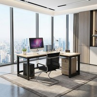 Bureau d'angle en L pour ordinateur, idéal pour le travail ou le gaming