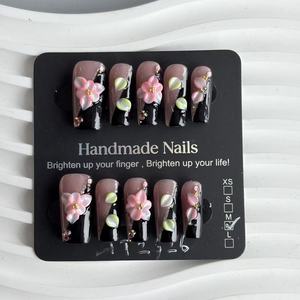 Nouveaux <span class=keywords><strong>ongles</strong></span> artificiels faits à la main de haute qualité, <span class=keywords><strong>prix</strong></span> de gros, avec colle, OEM ODM, étiquette privée, <span class=keywords><strong>faux</strong></span> <span class=keywords><strong>ongles</strong></span>, <span class=keywords><strong>ongles</strong></span> artificiels - Product Image 3