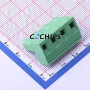 MC-RB7.62H04C-0001 Plug-in Terminal Block P=7.62mm Connector ( Connector Type: Plug )( Construction: 1x4P )( Pitch: 7.62mm ) - Product Image 2