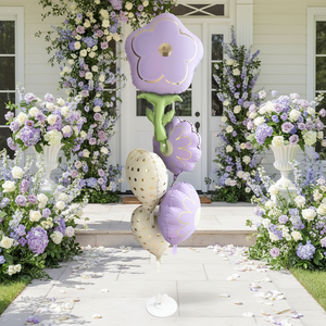 Ballons en feuille de nylon en forme de cœur gonflables pour la Saint-Valentin, décorations de fête de mariage, fête d'<span class=keywords><strong>anniversaire</strong></span>, bouquet de ballons mats pour la fête des mères - Product Image 2