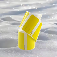 Imprimante thermique Dymo vente en gros autocollants adhésifs découpés 57x32mm taille 4XL étiquettes d'emballage en papier d'étiquette thermique directe étanche