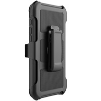 Étui de protection antichoc 3 couches avec clip ceinture 360° pour iPhone 17, 16E, 16 Pro Max, 15, 14