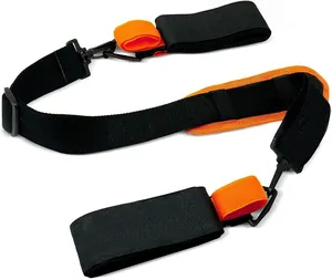 Équipement de <span class=keywords><strong>Ski</strong></span> de descente, bandoulière de <span class=keywords><strong>Ski</strong></span> avec support rembourré, protège des rayures, sangles de transport de <span class=keywords><strong>Ski</strong></span> - Product Image 1
