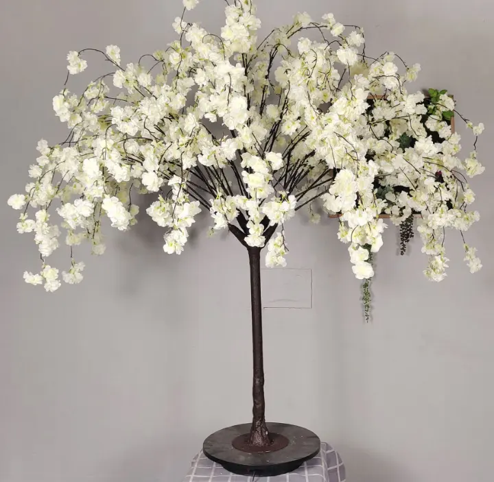 DKB Customized Artificial Flower Plant Blossom Tree For Indoor Outdoor Wedding Decoration