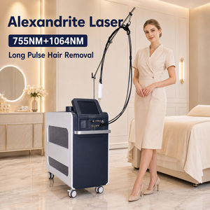 755nm Alexandrit-Laser-Haarentfernungsgerät 1064nm Nd:YAG 1200W für Gewerbliche Nutzung mit <span class=keywords><strong>Tec</strong></span>-Kühlsystem und 12,6-Zoll-Touchscreen - Product Image 1
