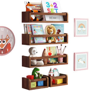 Étagère de <span class=keywords><strong>rangement</strong></span> pour livres et magazines pour enfants en bois avec 5 étagères pour le <span class=keywords><strong>rangement</strong></span> des poupées et des jouets - Conception portable multifonctionnelle - Product Image 5