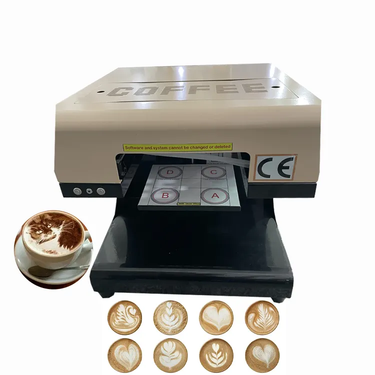 Automatic Coffee Photo Printer Machine Price Cake And Coffee Printing Machine