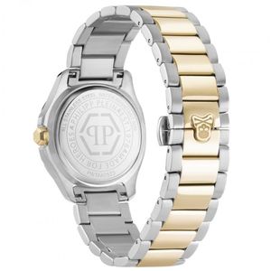 Orologio Philipp Plein Lady 3h 38mm Bianco Bicolore in Acciaio Inossidabile - Product Image 4
