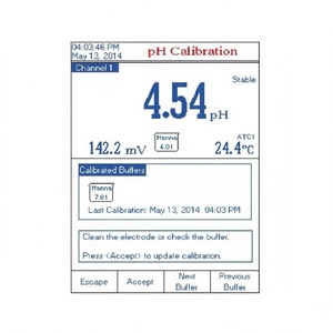 Medidor de Grado de Investigación HANNA HI5522, Mide PH/ORP/ISE EC/TDS, Resistividad/Salinidad y Temperatura, Medidores de Concentración - Product Image 4
