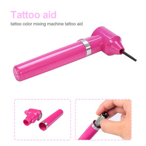 Mezclador de Tinta para Tatuajes Eléctrico, 5 Piezas, Mezclador de Pigmentos de Plástico para Maquillaje Permanente de Cejas y Labios, Uso Profesional en Estudios de Tatuajes - Product Image 2