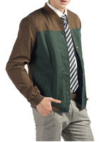 Veste en coton de haute qualité pour hommes OEM Veste slim de style européen pour le printemps et l'automne