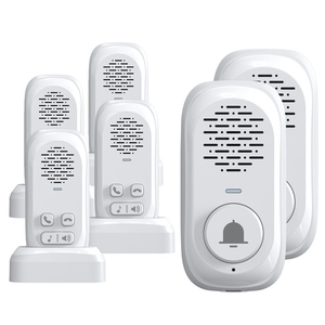 2 cách liên lạc bằng giọng nói, siêu dài phạm vi không dây không thấm nước hệ thống <span class=keywords><strong>intercom</strong></span> đối với Home/bệnh viện/Văn phòng-trong nhà & sử dụng ngoài trời - Product Image 1
