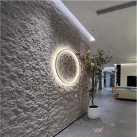 Panneau mural en pierre tendre ultra-mince et flexible pour décoration de carreaux de placage en pierre de travertin MCM