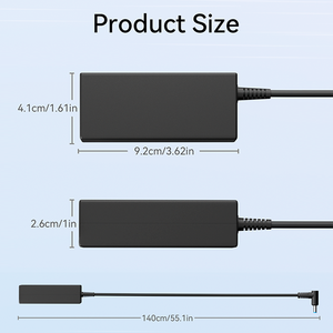 อะแดปเตอร์อเนกประสงค์ 65W สำหรับแล็ปท็อป <span class=keywords><strong>HP</strong></span> ขนาด 4.5 มม.*3.0 มม. รองรับการใช้งานหลากหลาย พร้อมระบบป้องกันหลายชั้นเพื่อการ<span class=keywords><strong>ชาร์จ</strong></span>ที่รวดเร็วและปลอดภัย - Product Image 4