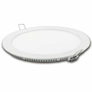 Faretto LED da 185mm, colore bianco, 18W, ideale per illuminazione interna efficiente e decorazione degli spazi. - Product Image 1