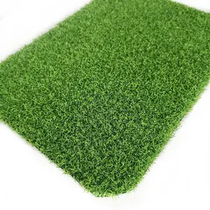 ZC Green 10 Mm 20 Mm Golf Grass Artificial Grass Synthetic Turf Lawn For Terraces And Golf Putting Greens