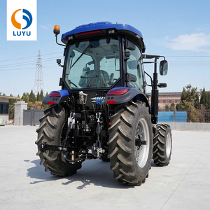 Mini Tractor LUYU <span class=keywords><strong>con</strong></span> Cargador Frontal, Tractor Compacto, Cultivadores, Tractor Agrícola - Product Image 1