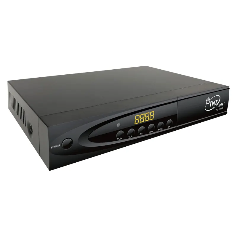 TNTBOX TC-1140C Спутниковое ТВ T2S2 декодер DVB T2 + S2 интернет Горячая Африка