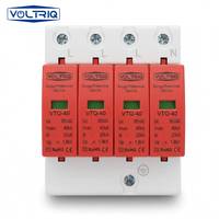Parafoudre AC Voltriq sur rail DIN 40KA 30KA 60KA 2P 275V 385V 420V pour protection domestique contre les surtensions et les faibles tensions