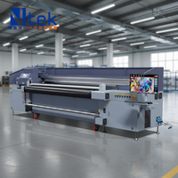 Imprimante hybride UV grand format, machine d'impression à rouleaux, impression numérique multifonctionnelle